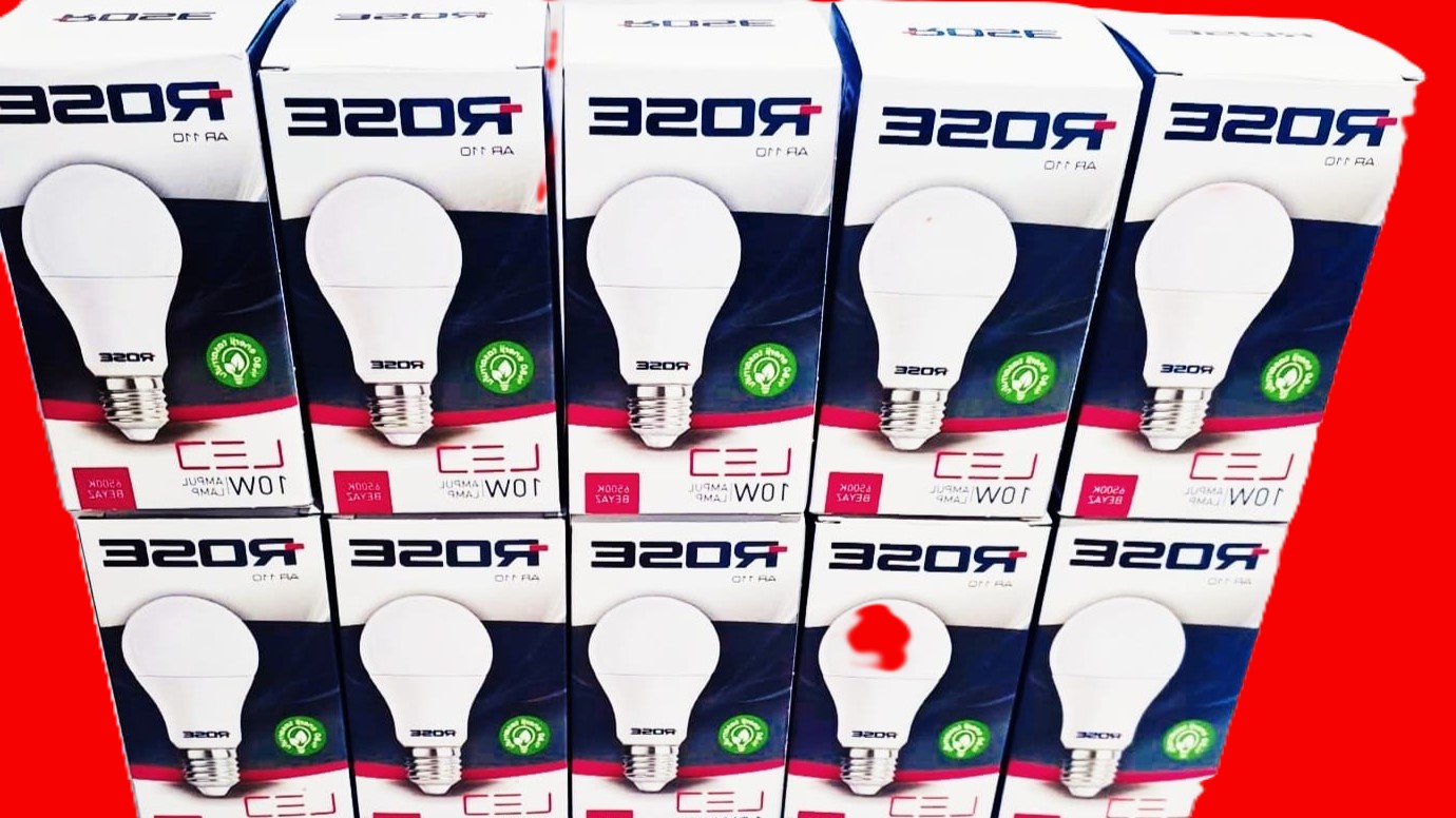 10 wat led ampul beyaz